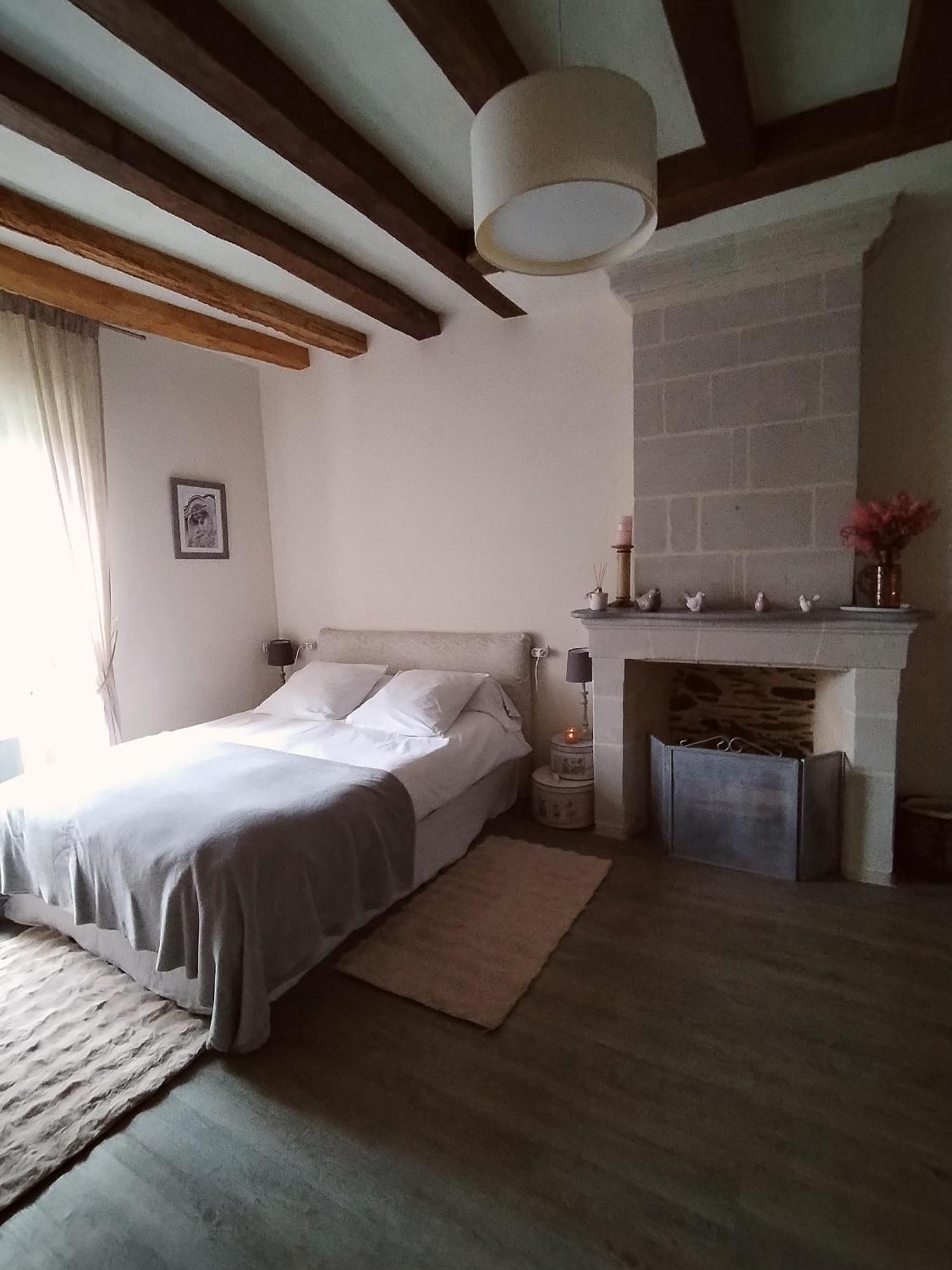 La Petite Boire - Chambres D'Hotes Pres D'Angers Murs-Erigne 客房 照片